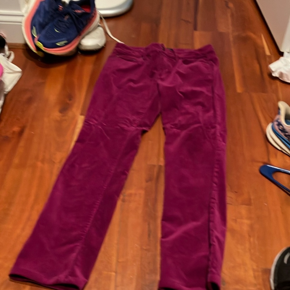 Soft sleek purple cords